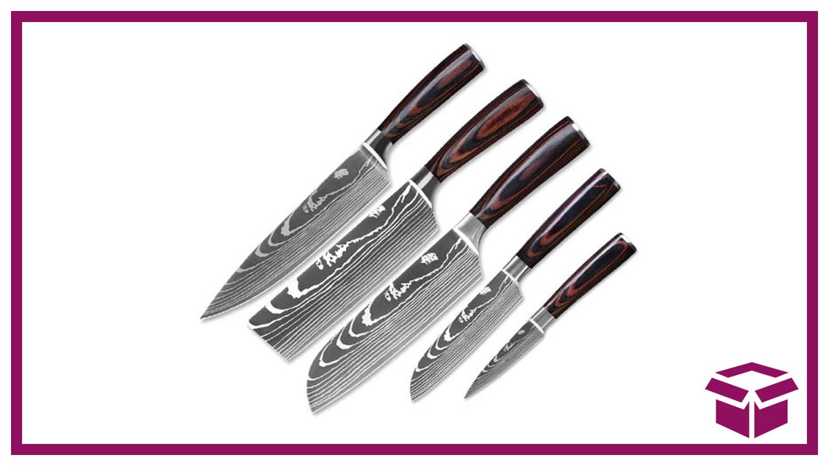 Slice 60% Off the Price of This High-End Knife Set