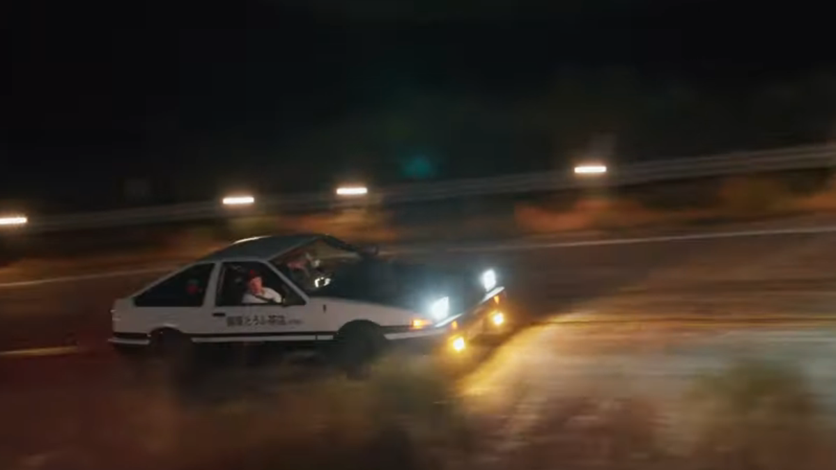 This Is What It’s Like To Live Inside The ‘Initial D’ Anime