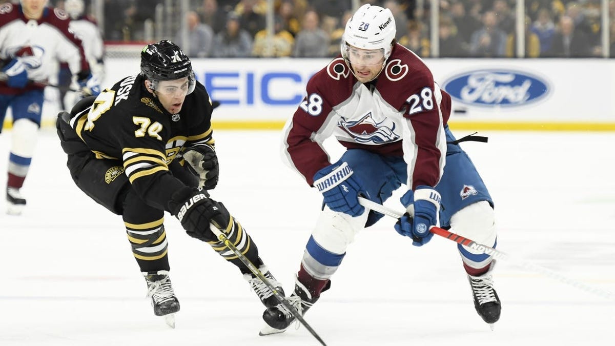 David Pastrnak's Hat Trick Propels Bruins Past Avalanche