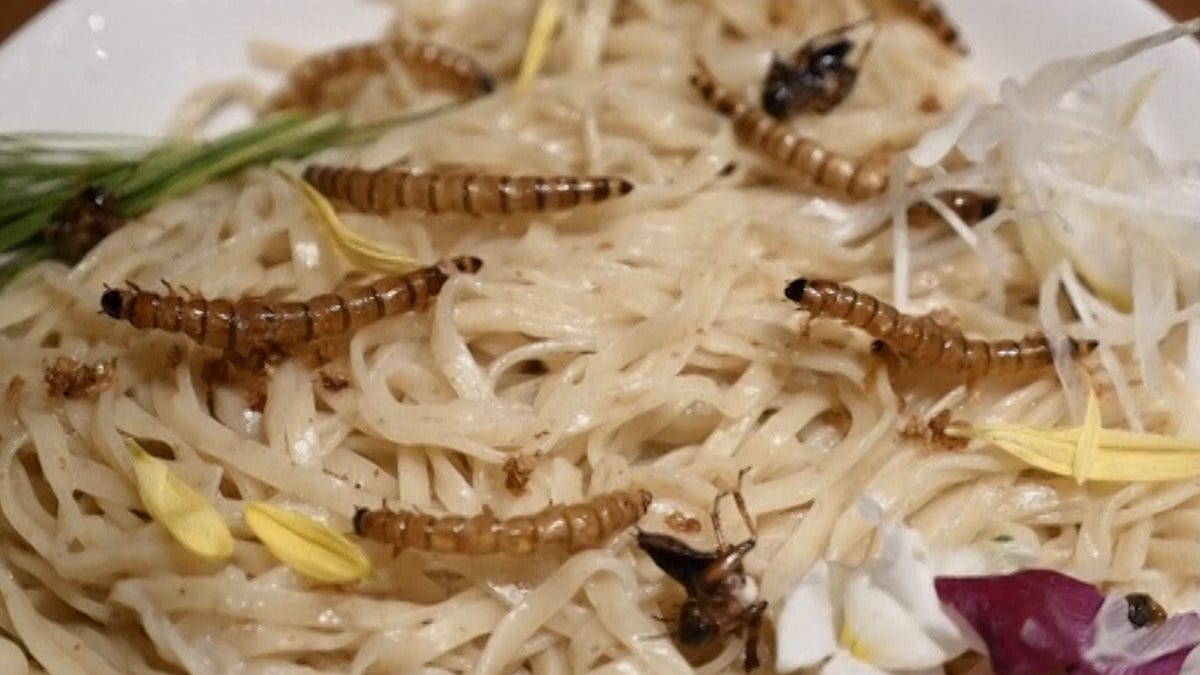 A restaurant in Tokyo is offering diners ramen made with insects in an