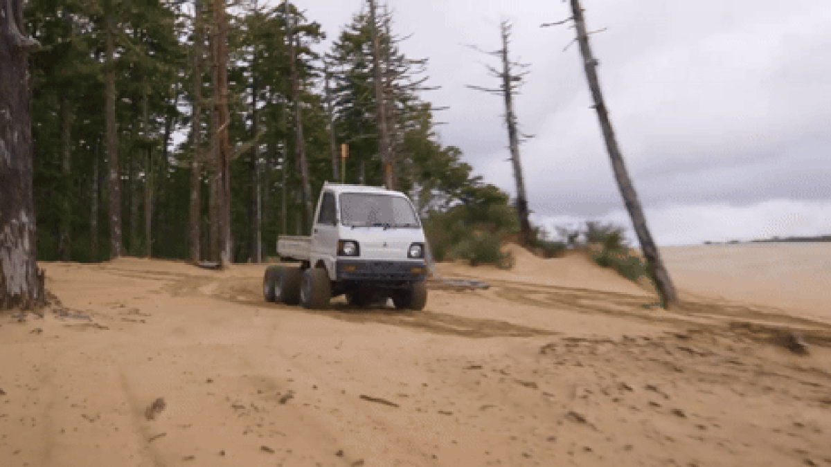 Formula 1 Tires Are Surprisingly Great For Off-Roading