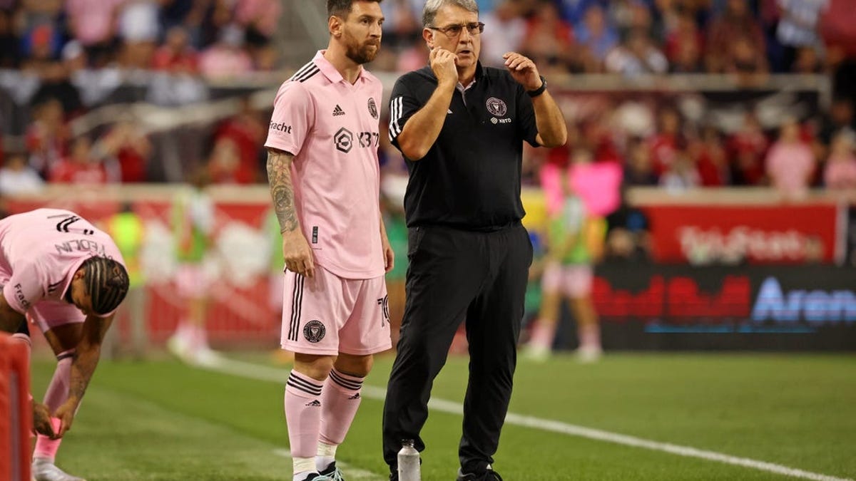 Lionel Messi and Inter Miami vs. Red Bulls in New Jersey