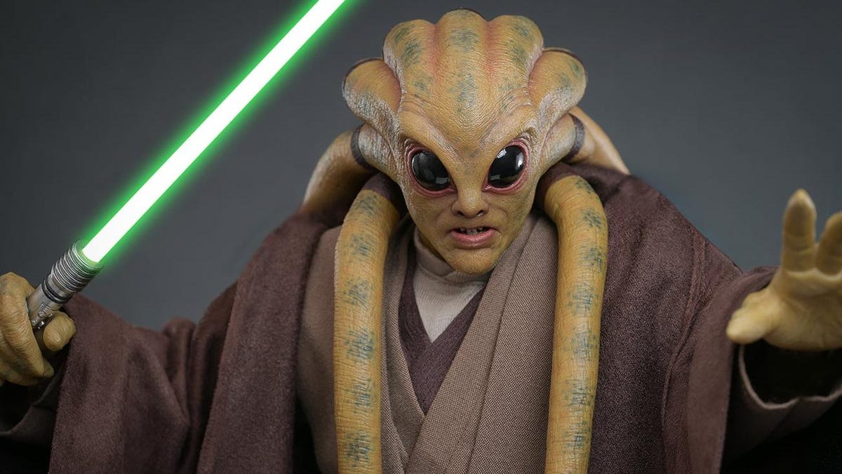 This Kit Fisto Figure Puts the 'Hot' Back in Hot Toys