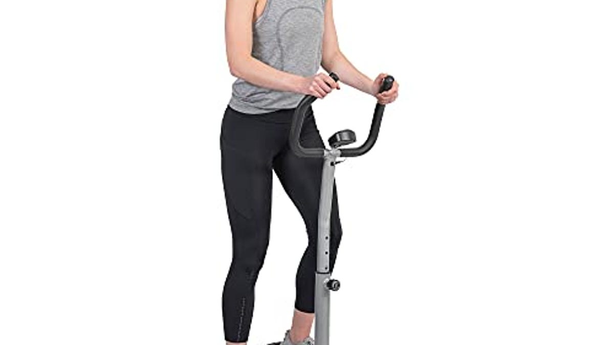 Sunny Health & Fitness Grey 250 lbs. Max Weight Twist Stair Stepper Machine with Handlebar, Now 19% Off