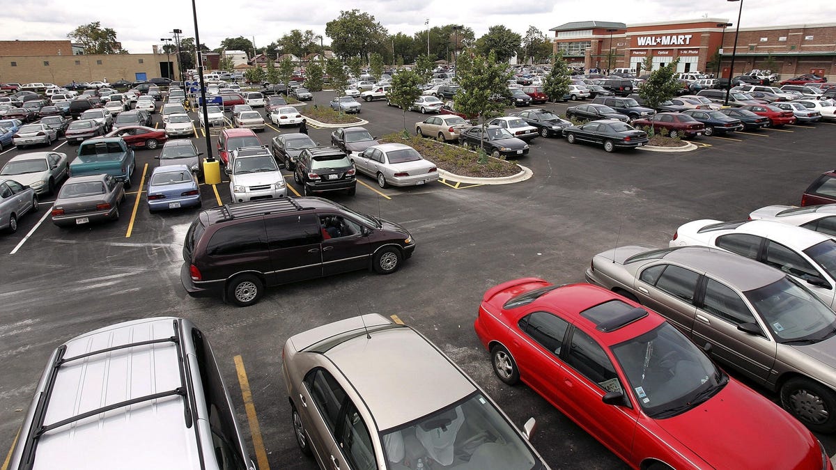 These maps show how parking lots eat U.S. cities - Big Think