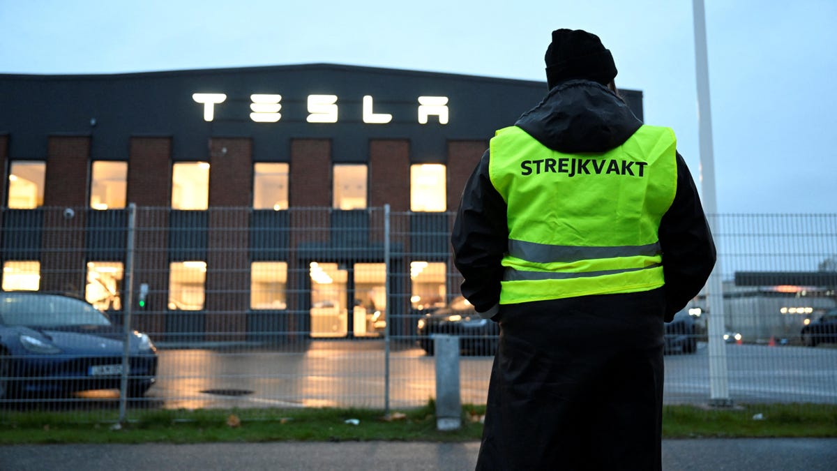 Tesla's biggest labor union fight is happening in Europe. Is the US next?