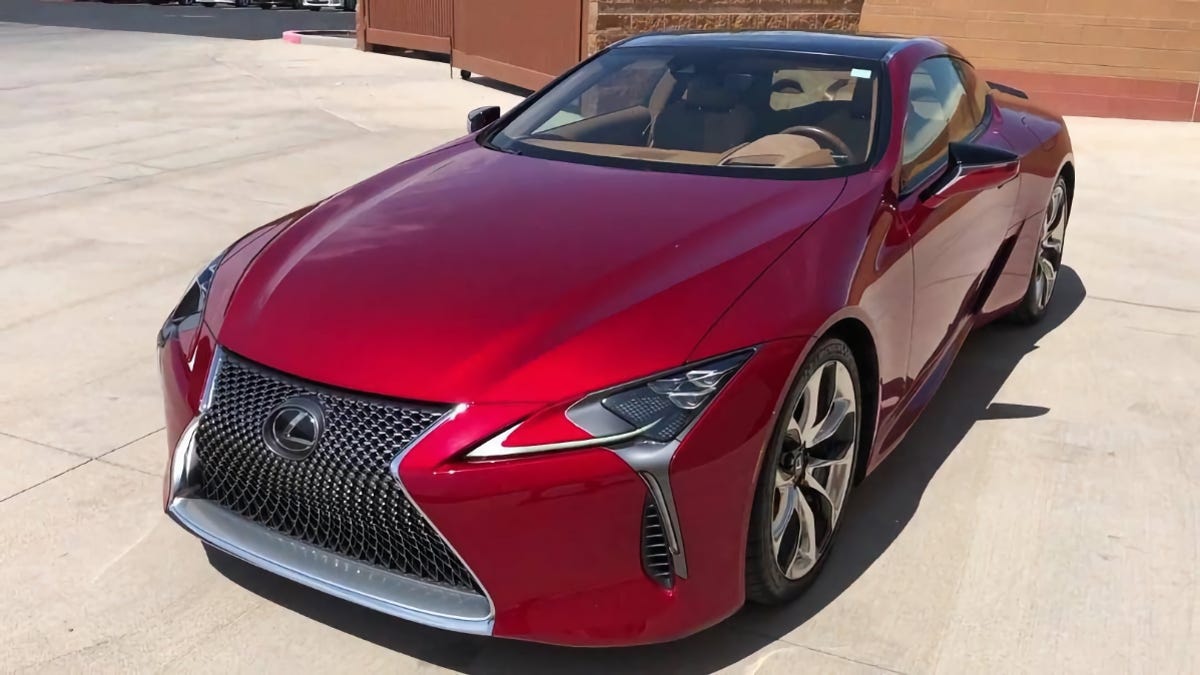 At $48,999, Is This 2018 Lexus LC 500 Ready To Go On Tour?