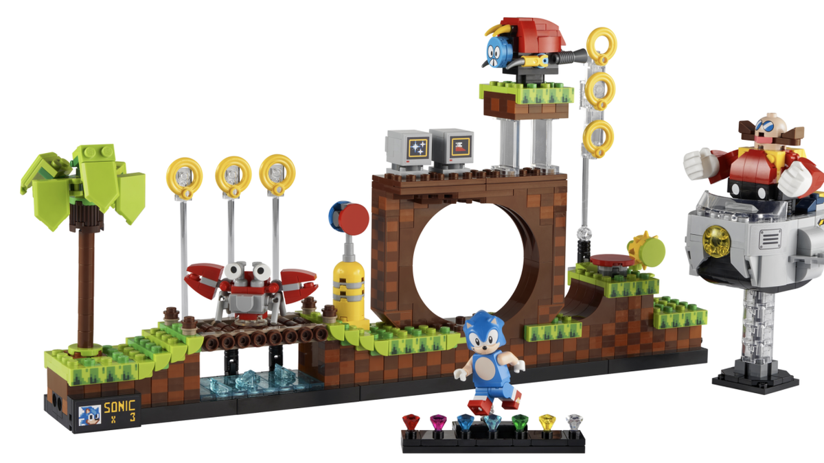 Novos kits do universo de SONIC The Hedgehog chegam para LEGO