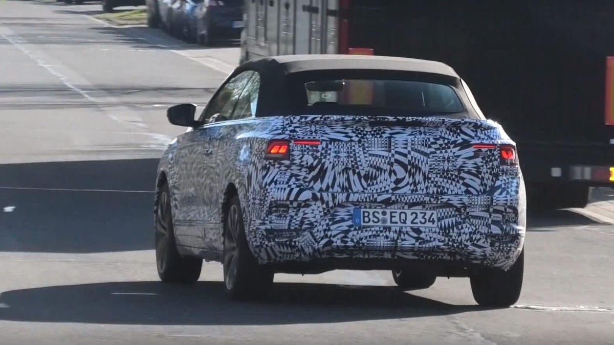 Volkswagen Continues to Test Inexplicable and Joyous T-Roc Convertible
