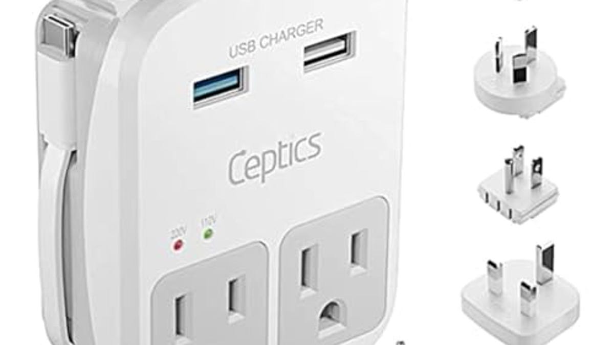 Ceptics World Travel Adapter Kit, Now 20% Off