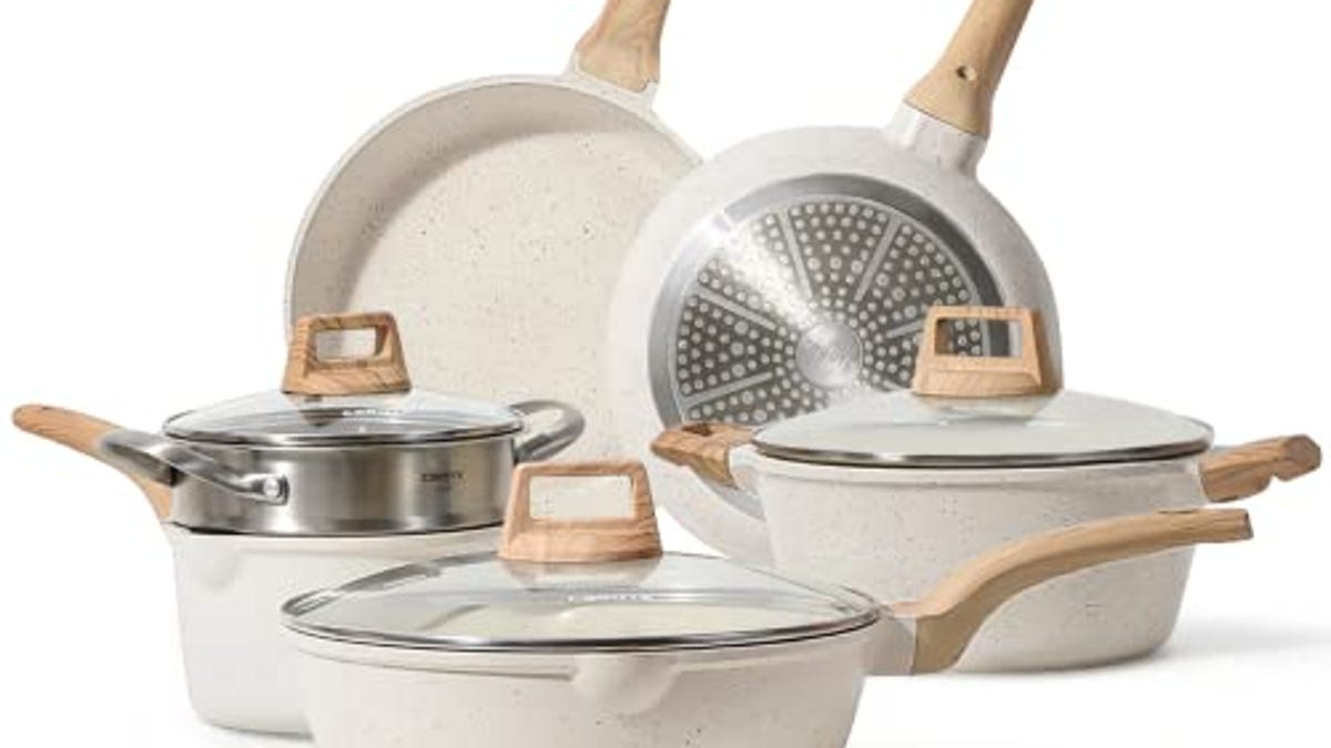 Upgrade Your Cooking Game with 47% Off the CAROTE Pots and Pans Set: A Hip,  Stylish, and Affordable Kitchen Essential