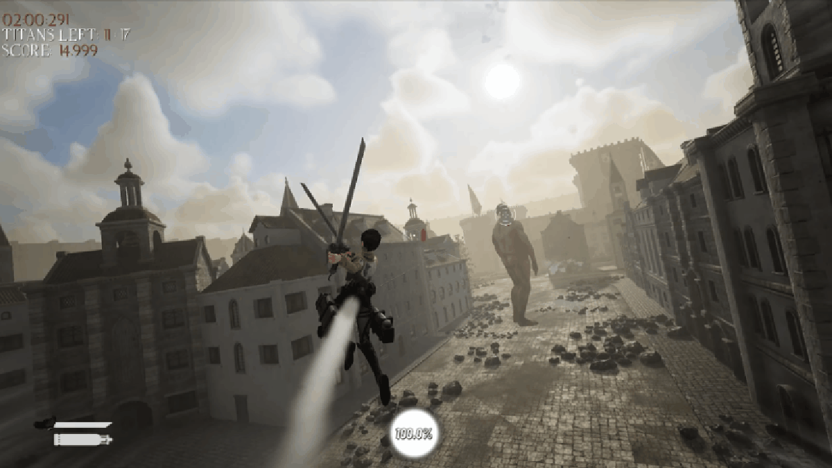 Fan Builds His Own Incredible Attack On Titan Video Game For PC