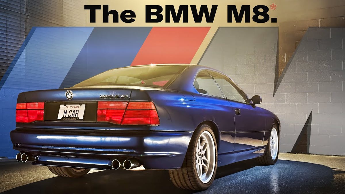 The BMW 850 CSi Is The Only M Car To Ever Get A V12