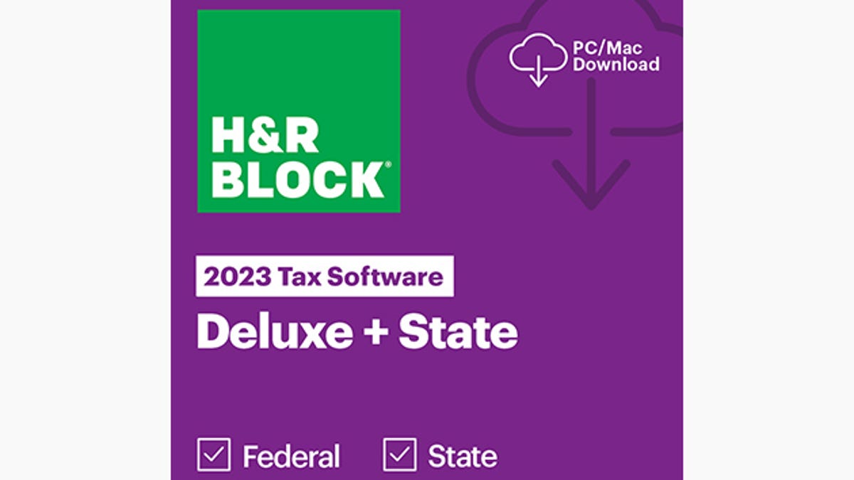 Be Sure to Grab Your H&R Block Tax Software Deluxe Federal/State 2023