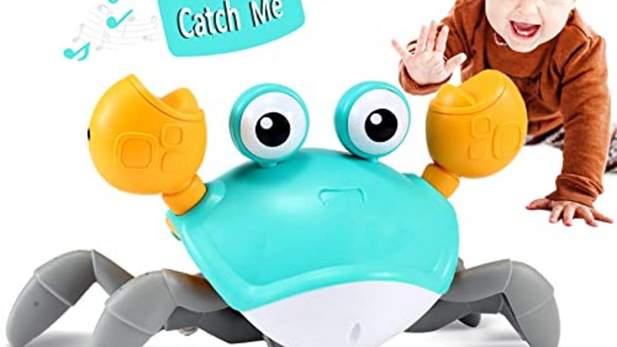 control future Crawling Crab Baby Toy, Now 31% Off