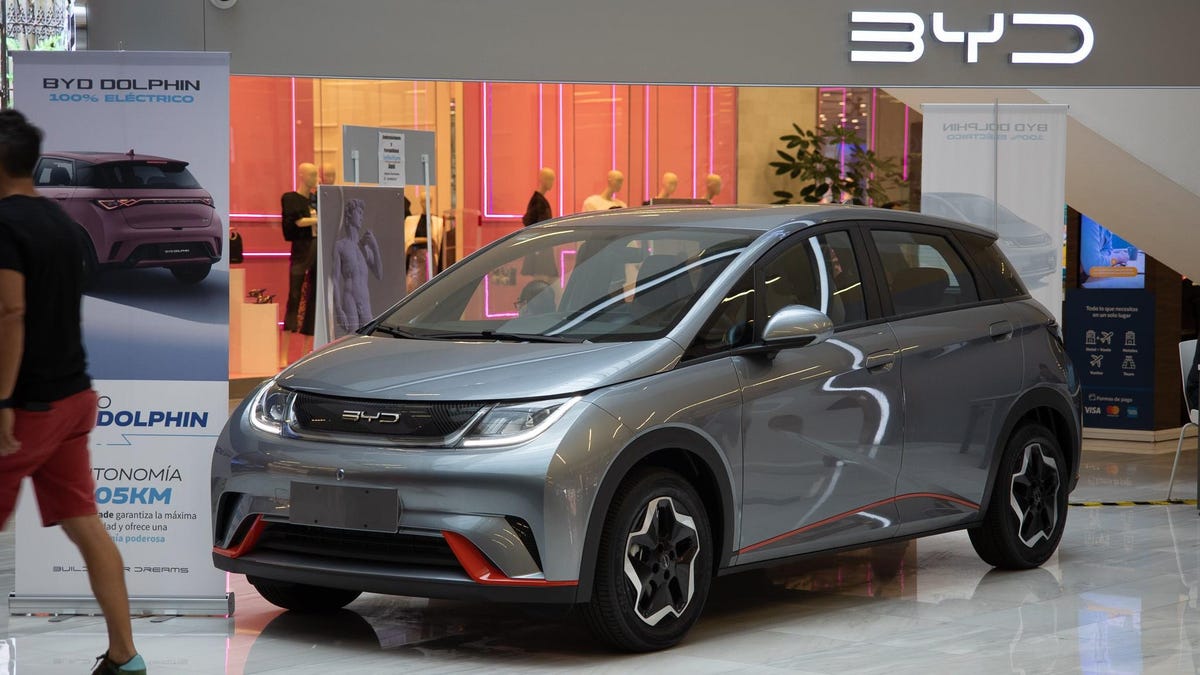 Chinese EVs Could Finally Make It To The U.S. Via Mexico