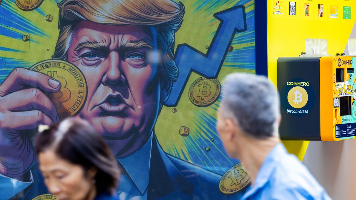 Bitcoin falls below $90,000 as the Trump-fueled crypto boom fades