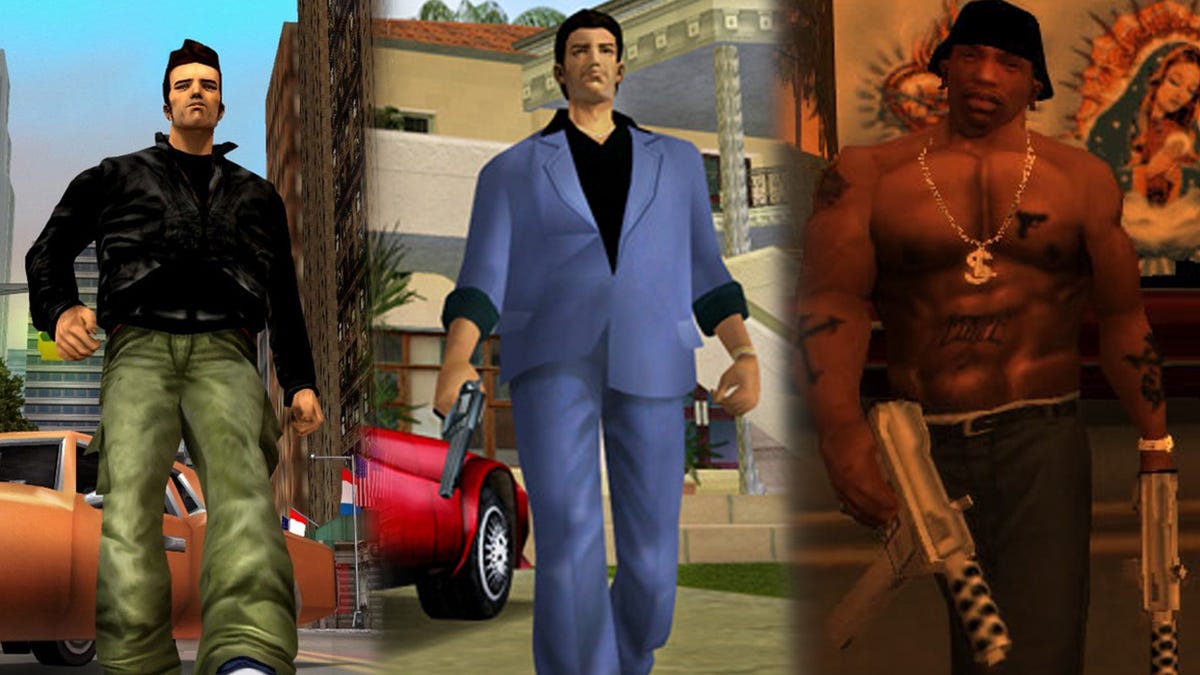 Three classic Grand Theft Auto games will be re-released on modern