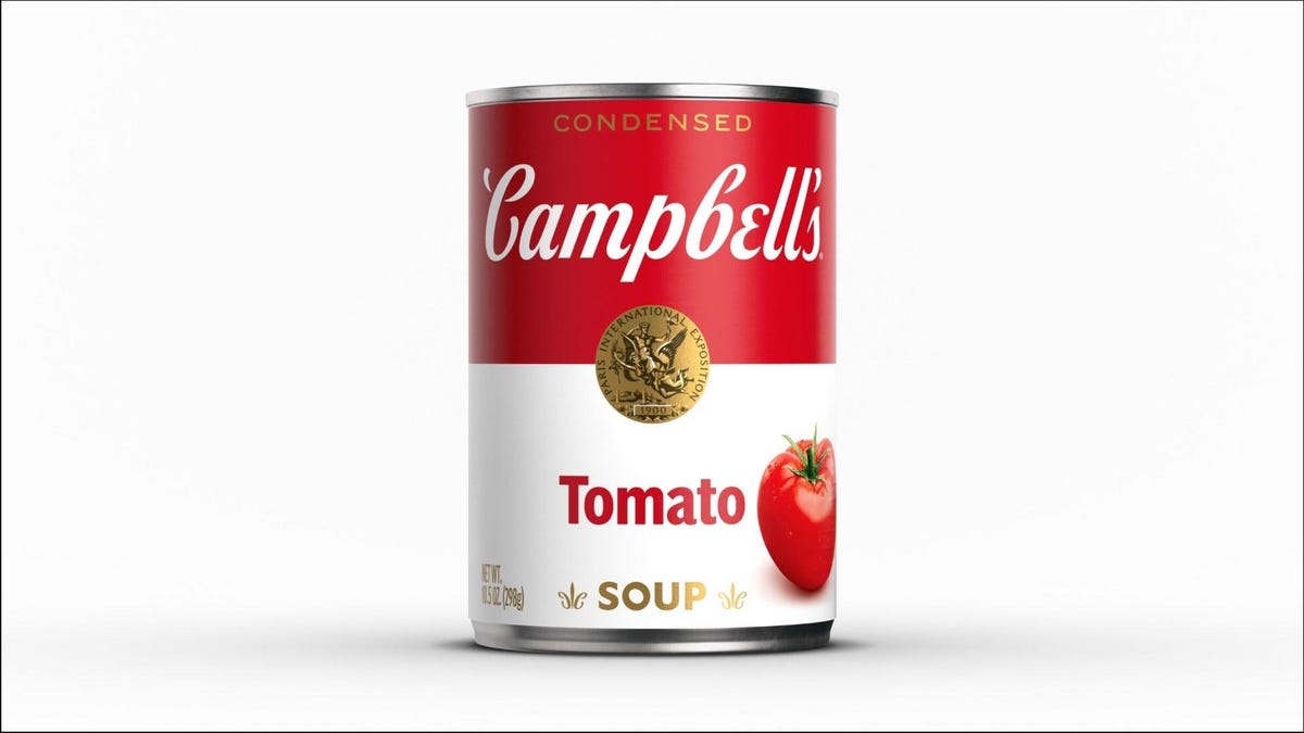 Campbell's soup cans get their first redesign in 50 years