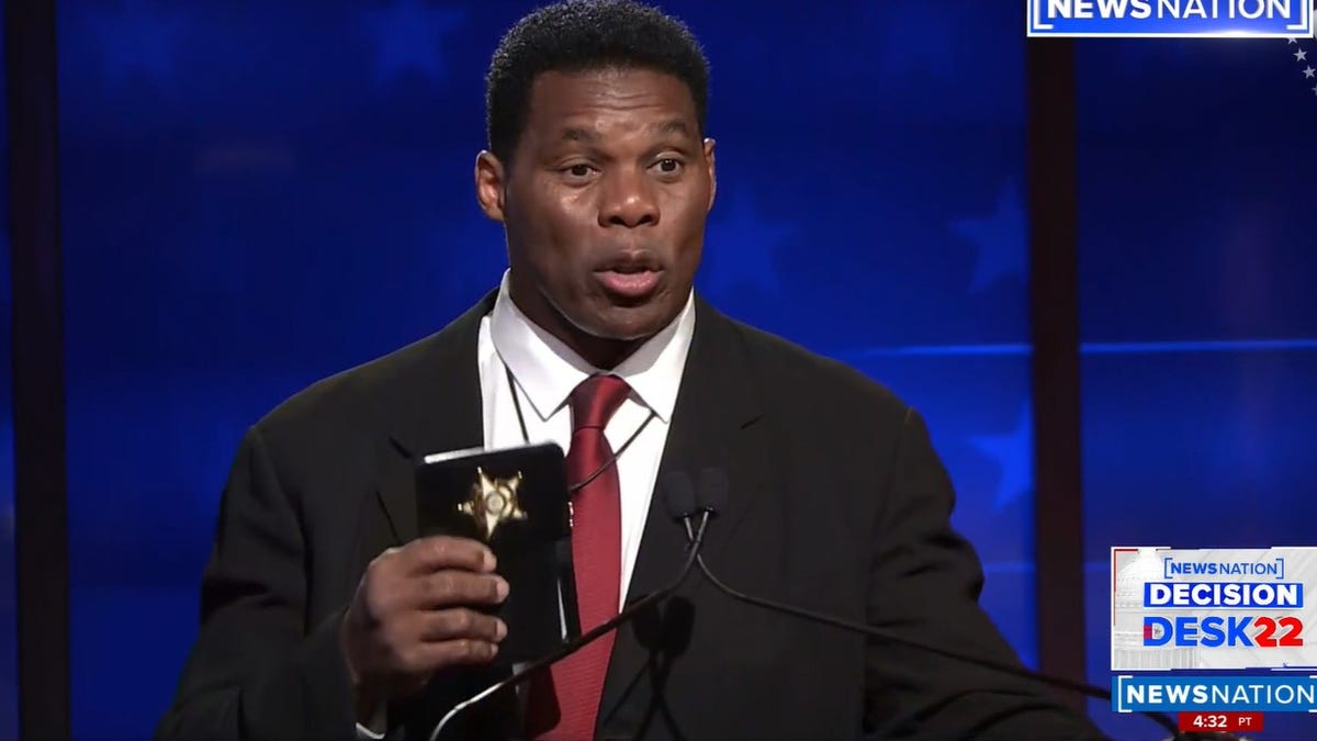 What the Hell Was Herschel Walker Doing With That Badge?