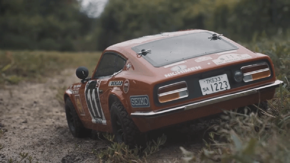 This Rally Datsun 240Z Is The Coolest RC Car I ve Ever Seen