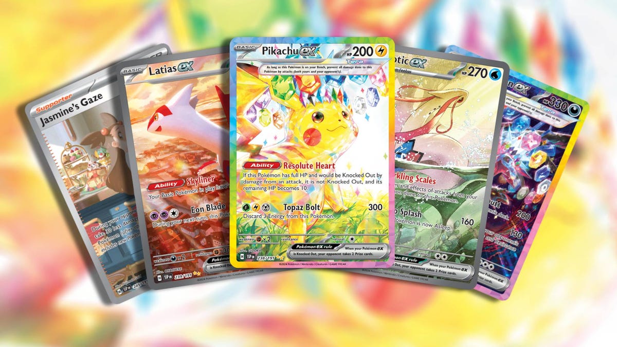 The Most Expensive Cards In Pokémon TCG's Surging Sparks