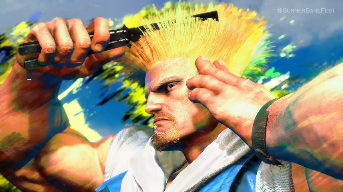 STREET FIGHTER V : Guile Gameplay 