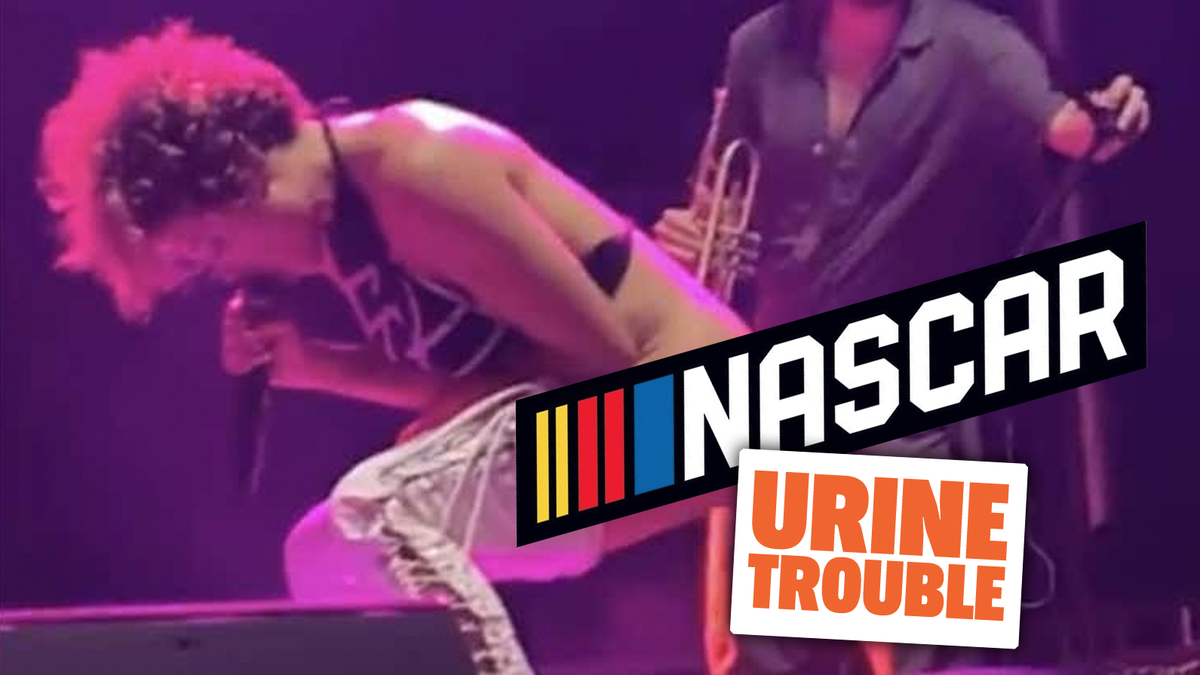 NASCAR Bans Band Just Because The Singer Peed On A Fan Onstage