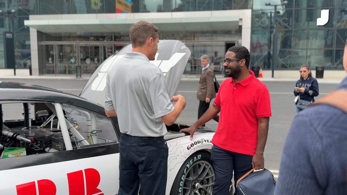 Cup Series Driver David Ragan On ABB NASCAR's EV Prototype