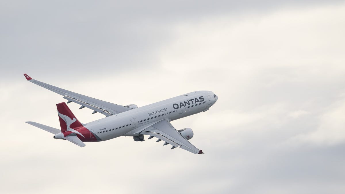 Qantas is forcing everyone on a 10-hour flight to watch an R-rated film with “graphic nudity and sexting.”