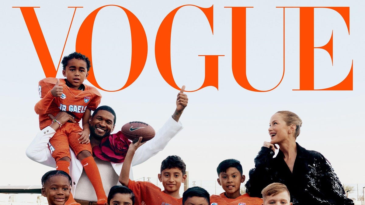 Usher Covers 'Vogue' With A White Woman And Everyone Is Livid