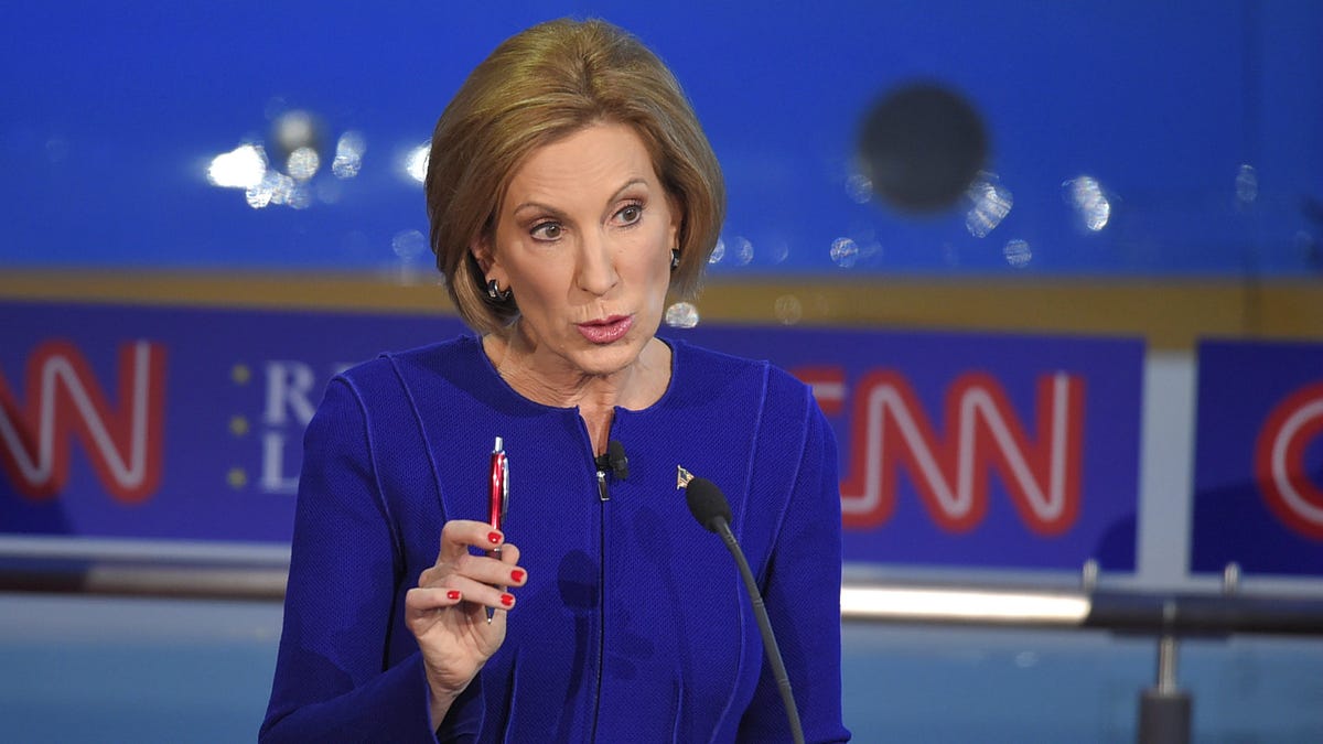 Carly Fiorina Puts Trump In His Place Dominates Gop Debate