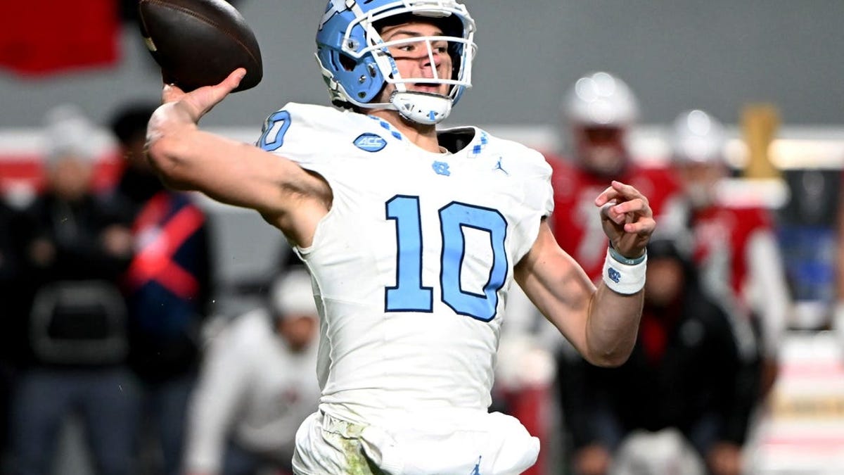 North Carolina QB Drake Maye enters draft, will skip bowl game