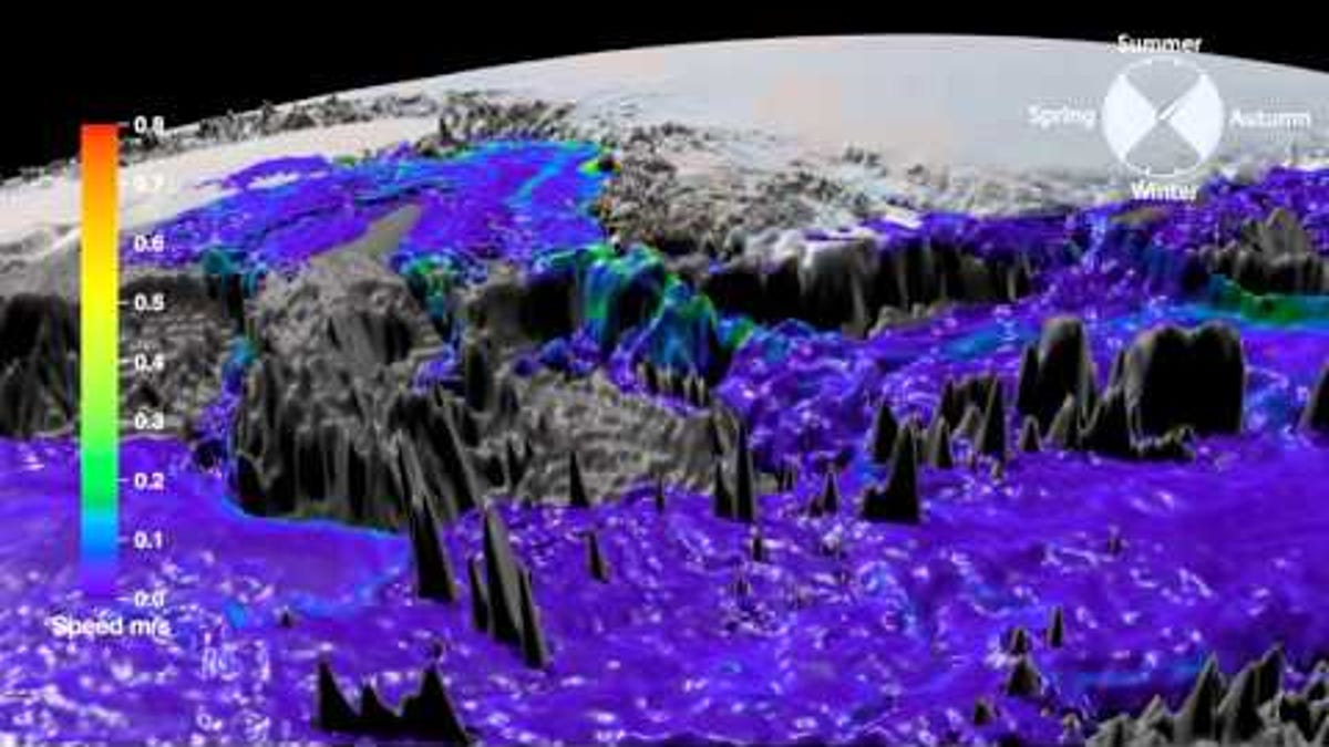 This Antarctic Water Animation Was Made On Australia's Most Powerful ...