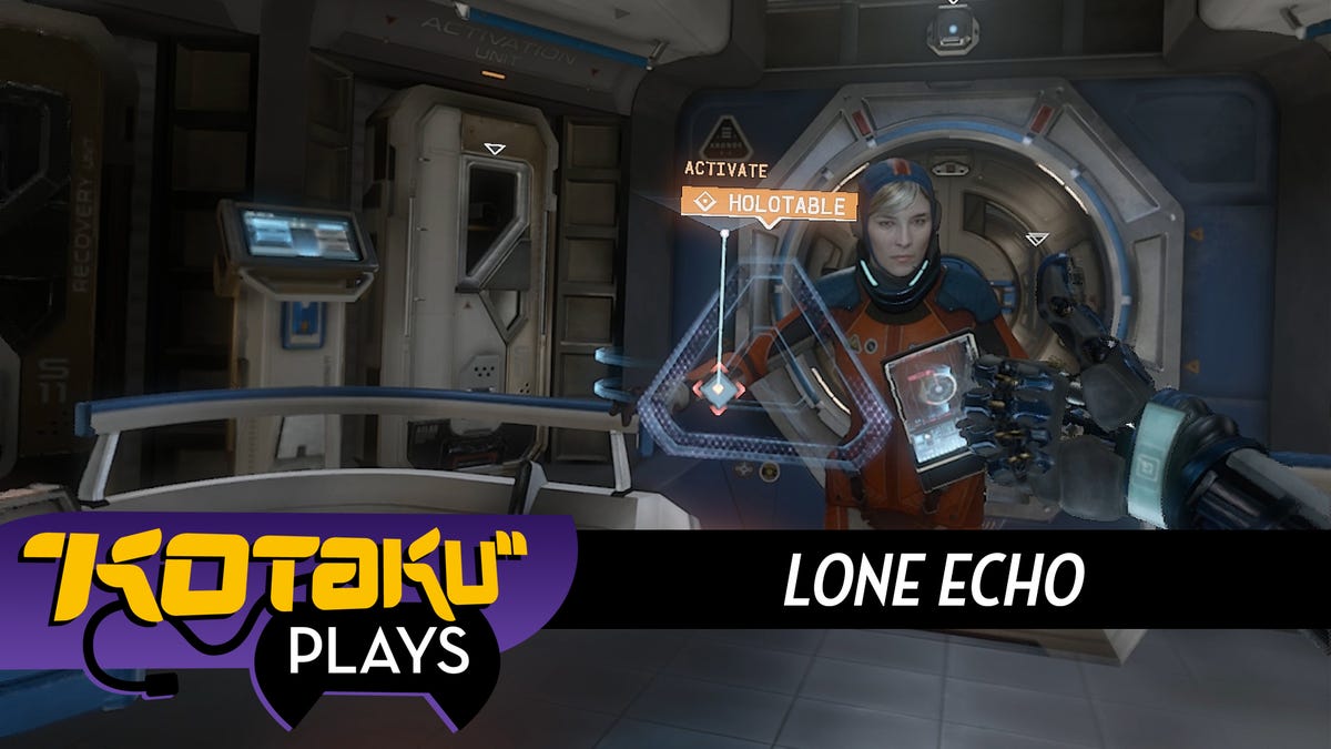 Kotaku Plays Lone Echo