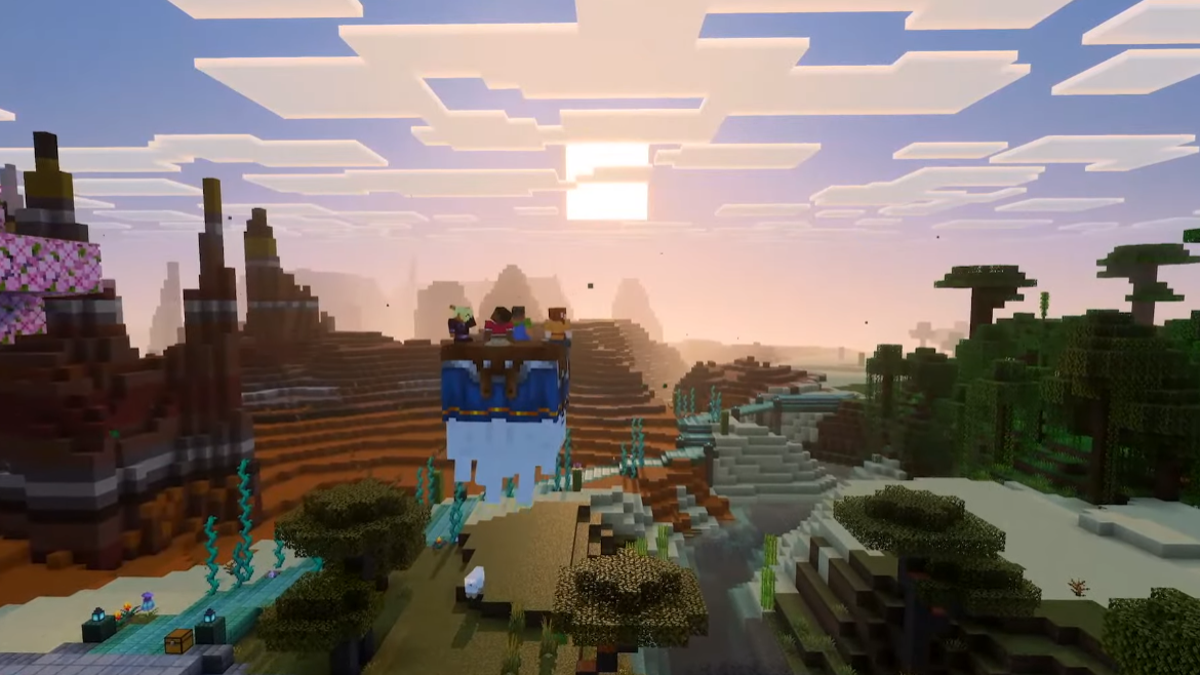 Minecraft Is Getting A Major Visual Upgrade, Flying Mounts, And My Favorite Quality Of Life Feature In Years