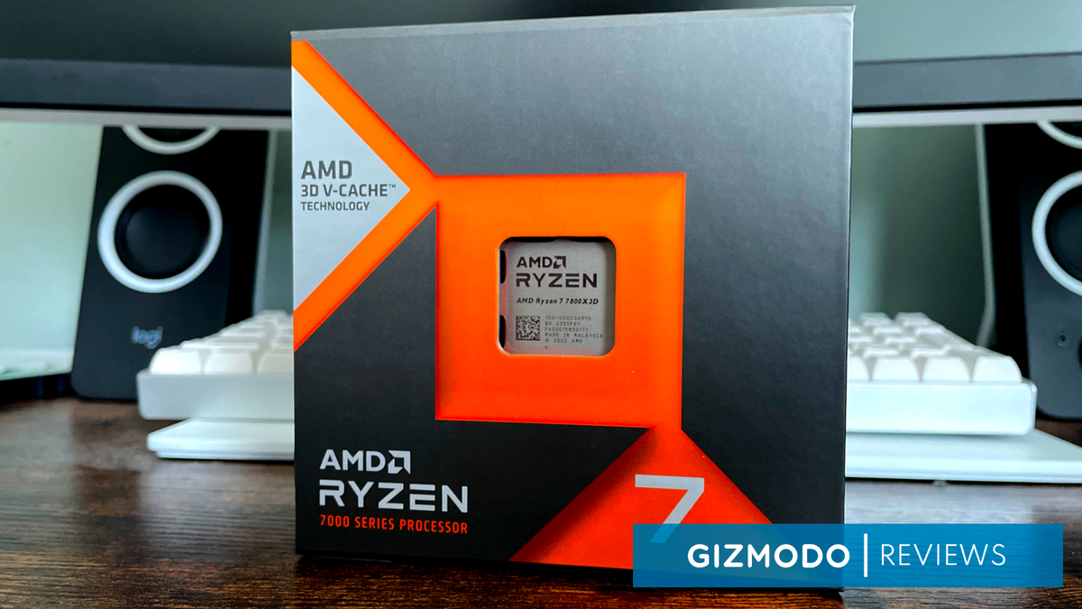 AMD Shares First Official Ryzen 7 7800X3D Gaming Benchmarks vs