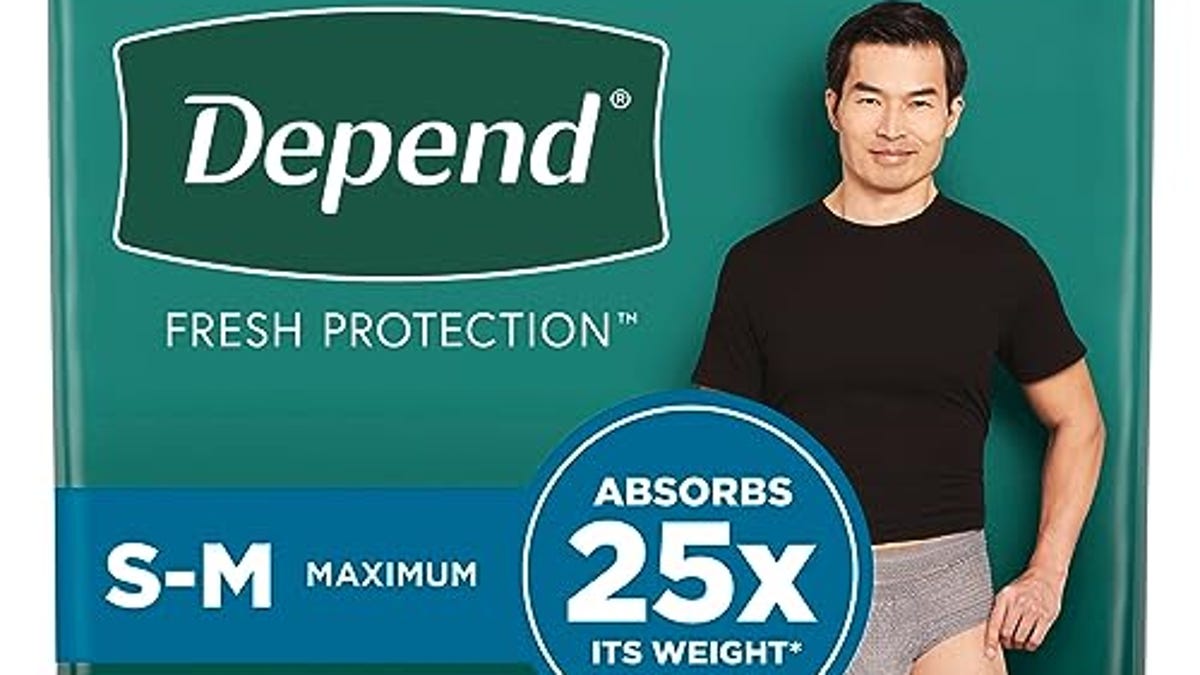 Depend Fresh Protection Adult Incontinence Underwear for Men (Formerly ...