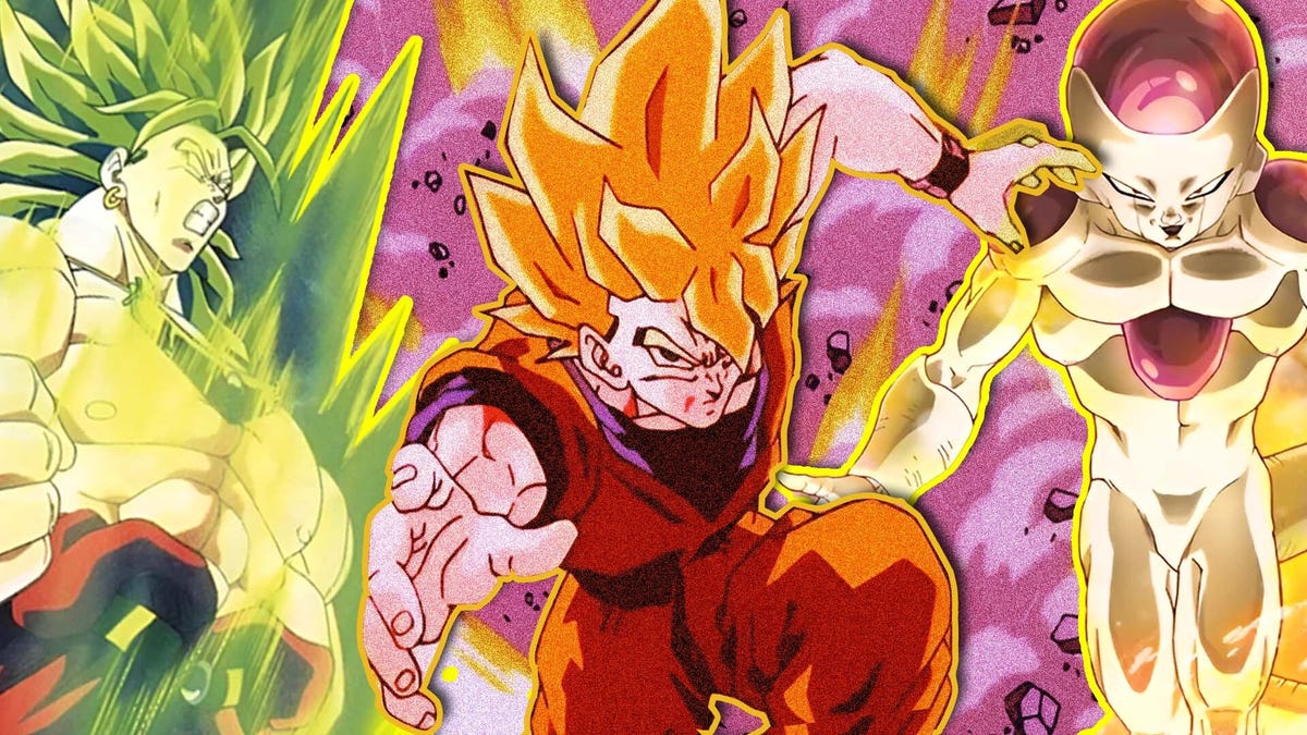 DBZ Battle : Movie 10 Broly Vs SSJ2 Goku & Vegeta