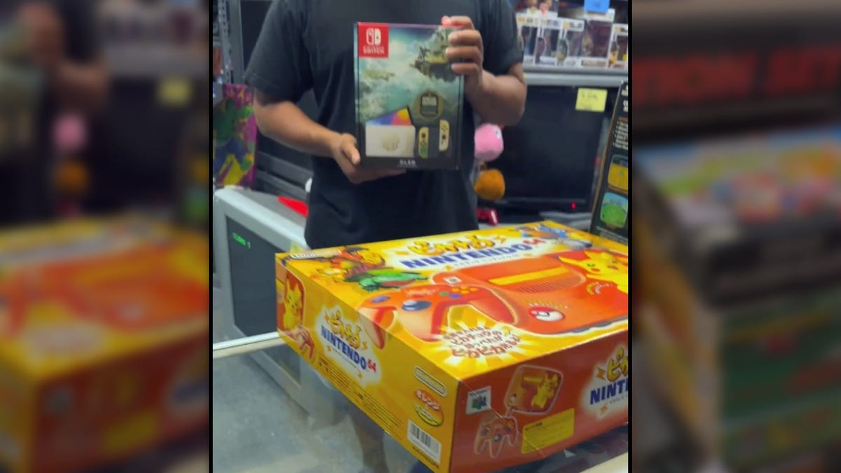 Retro Trade For Tears of the Kingdom Switch & $700 Shocks Fans