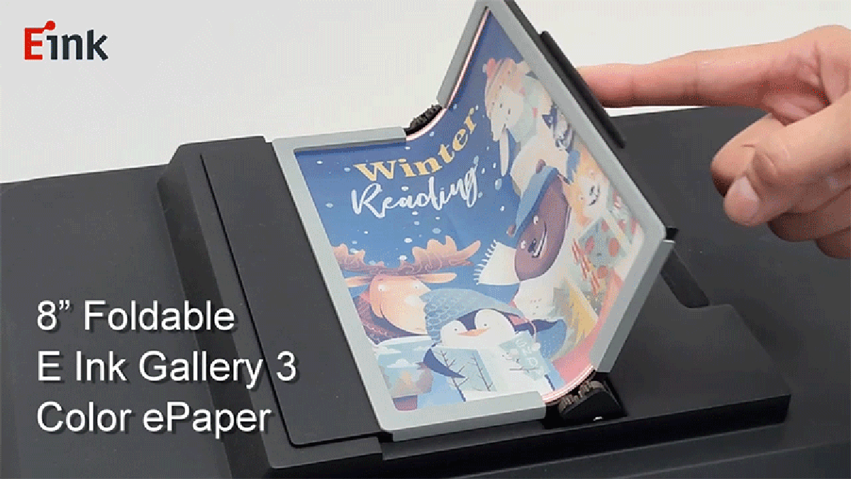 E Ink demos a folding e-reader that can also take notes - The Verge