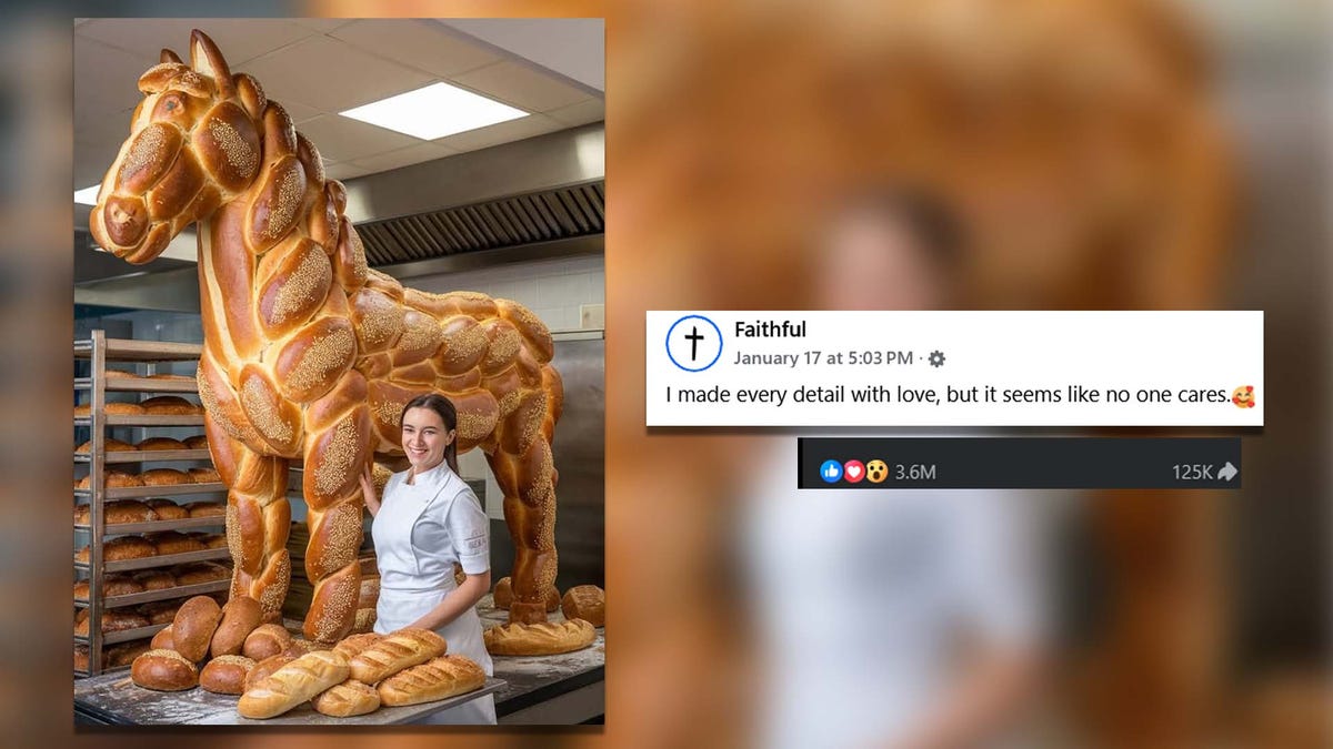 An AI Bread Horse Was The Most Popular Thing On Facebook Last Month