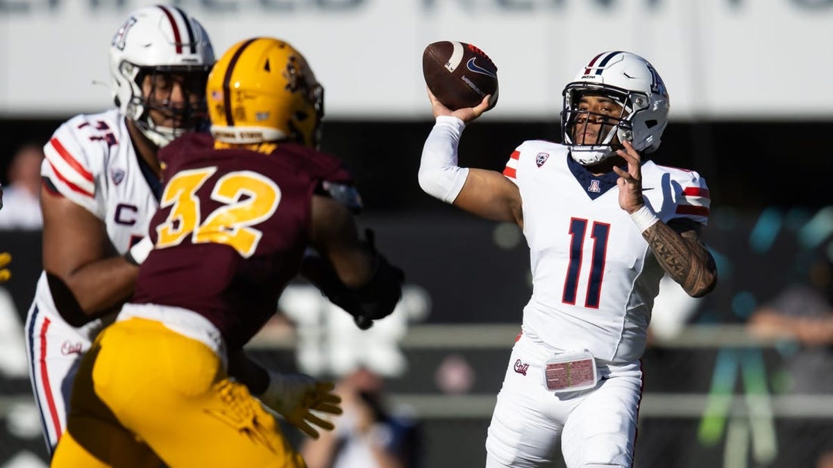 Noah Fifita Sets Passing Record As No. 15 Arizona Crushes Arizona State