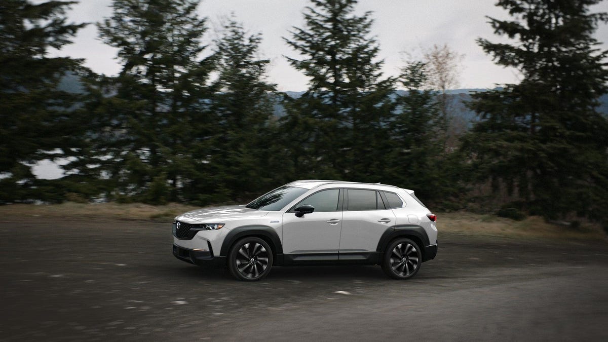 Mazda Borrows Toyota’s Hybrid Tech For The 2025 CX-50 Hybrid