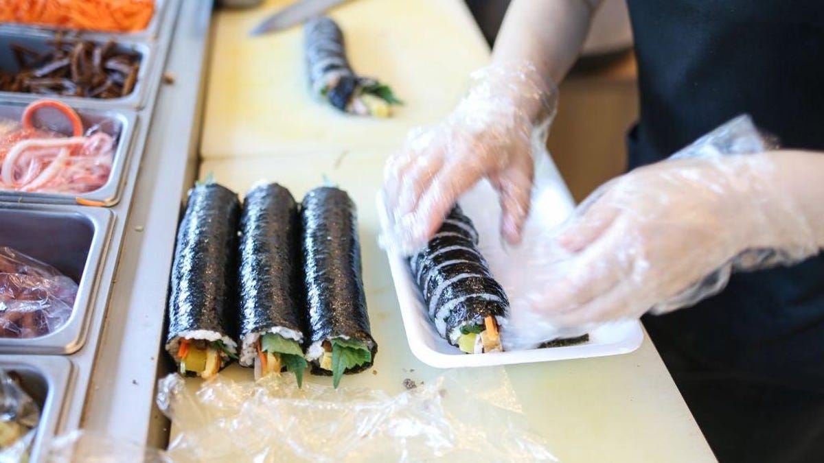 Kimbap, Korean sushi