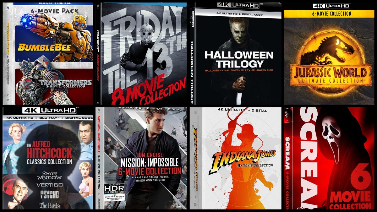 October Prime Day killer deals on Blu-ray/DVD/4K movie box sets
