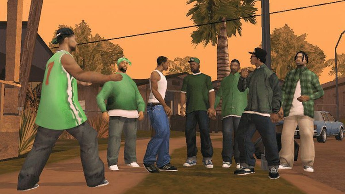 GTA: San Andreas HD on Xbox 360 is a mobile port