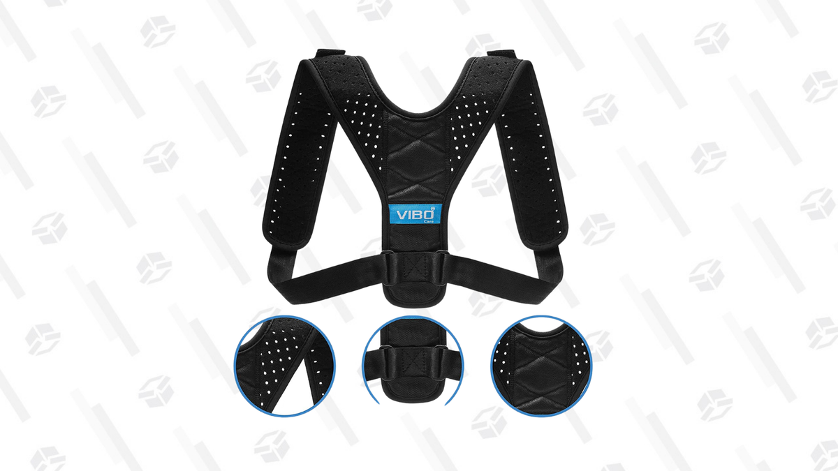 Vibo care posture deals corrector how to wear