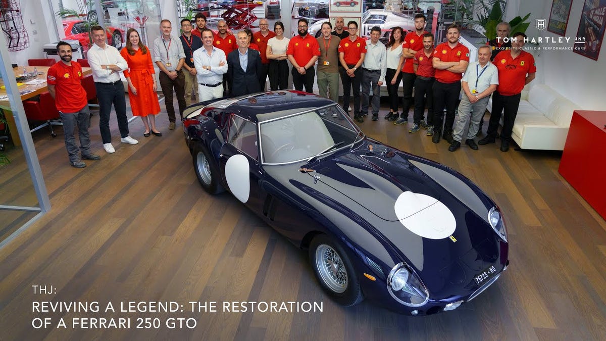 Watch What It Takes To Restore A Ferrari 250 GTO To Numbers-Matching Condition Ahead Of Pebble Beach