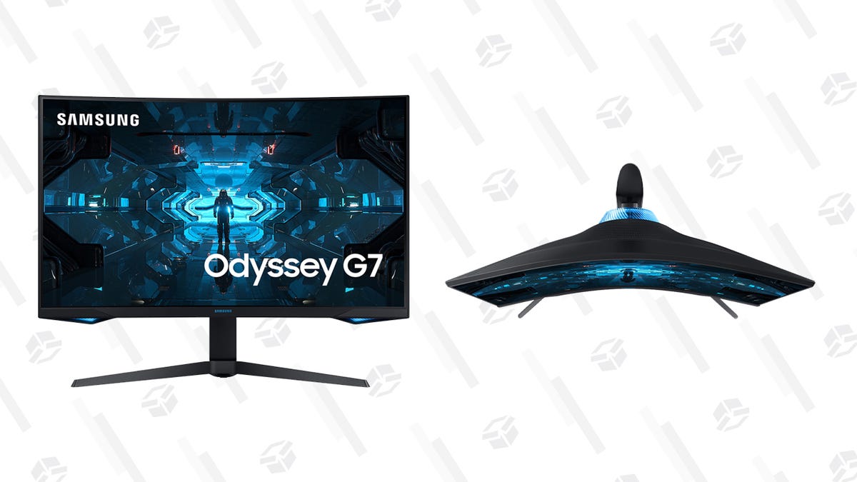 Real Monitors Have Curves Like The Samsung Odyssey G7 For 150 Off 